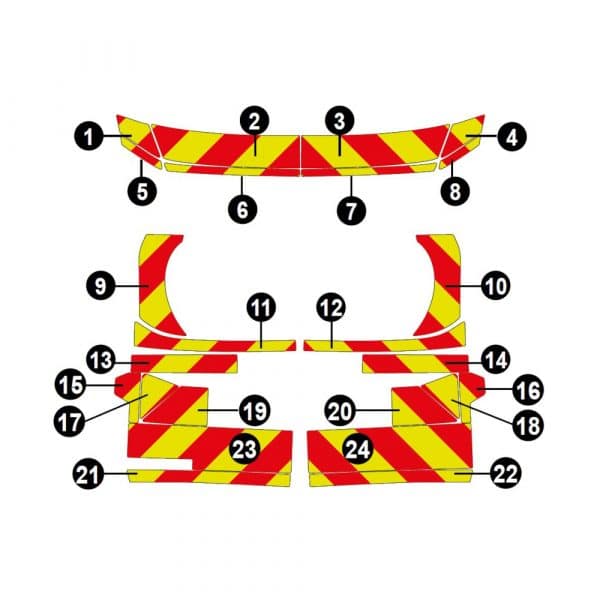 Kit Jaune-Rouge Total - DACIA Duster (2024) – Image 2